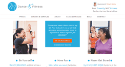 Desktop Screenshot of mdancefitness.com